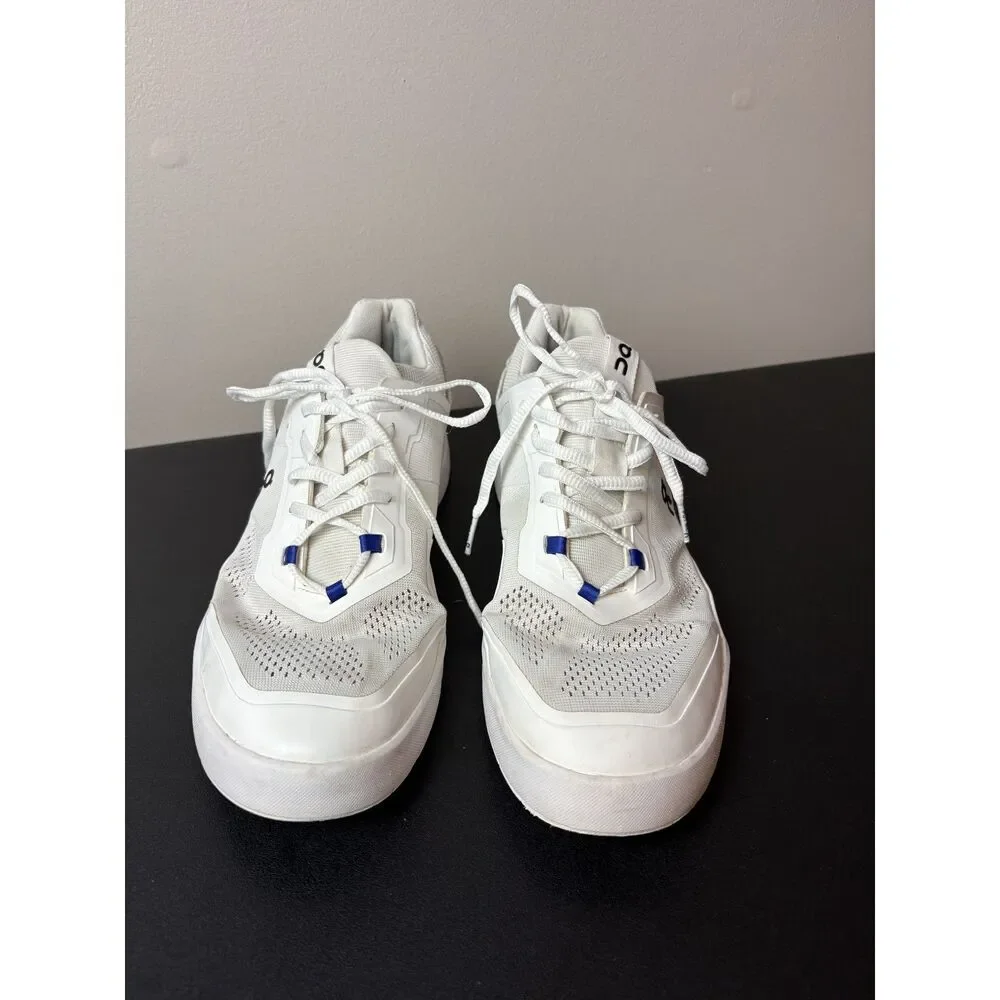 On Running Shoes The Roger Spin White Blue Tennis Everyday Shoes Mens Size 11
